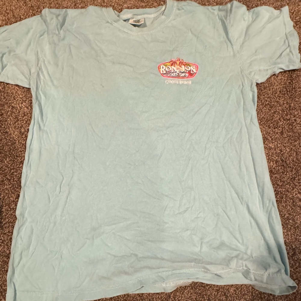 Light Blue Men's Ron Jon Surf Shop Shirt